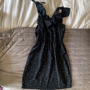 Star flutter top Anthropologie dress